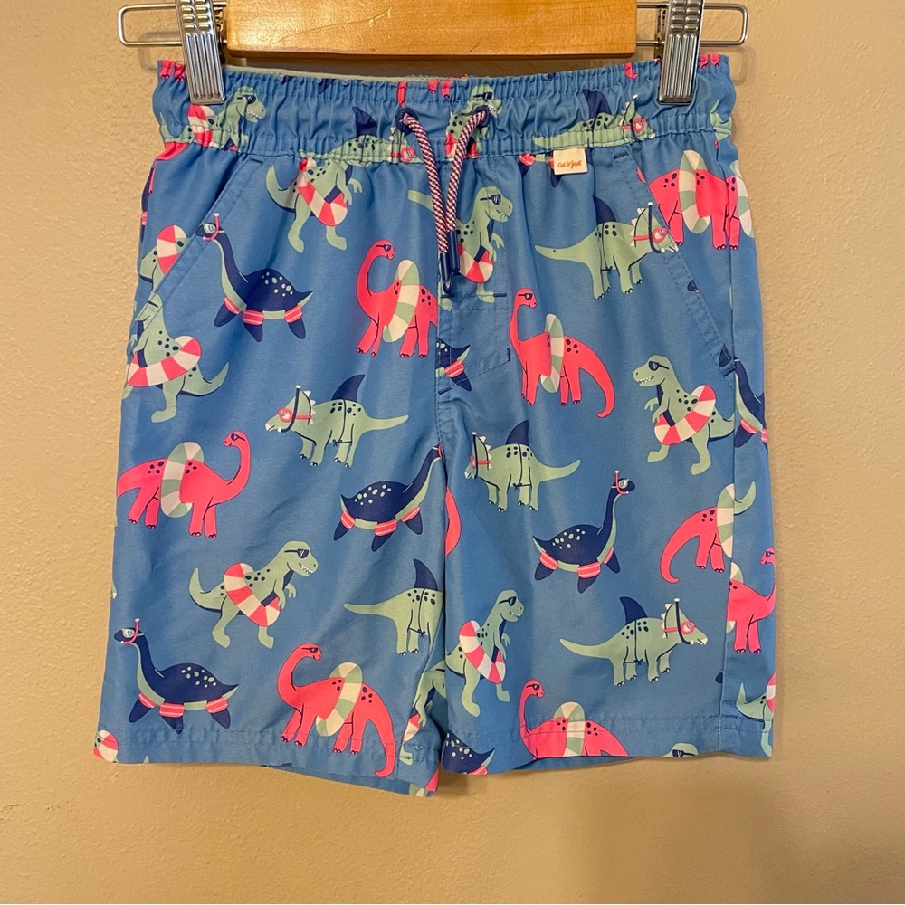 Cat & Jack Dinosaur Swim Trunks Youth S 6/7